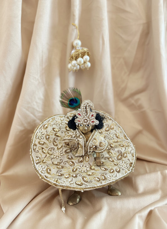 CHAMPAK SHEESH GOLDEN POSHAK