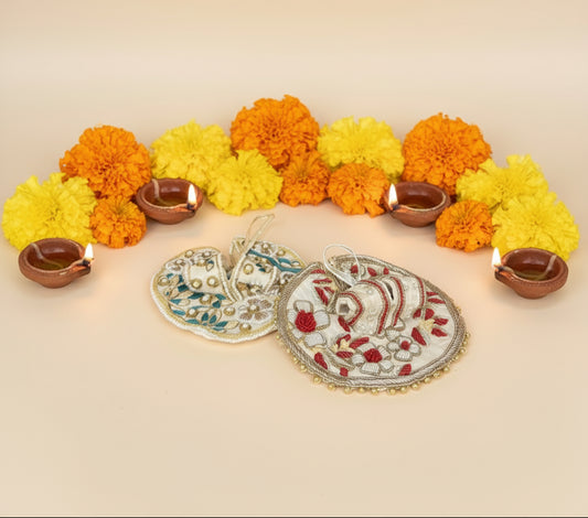 PHOOL JHARO EMBROIDERED DUO