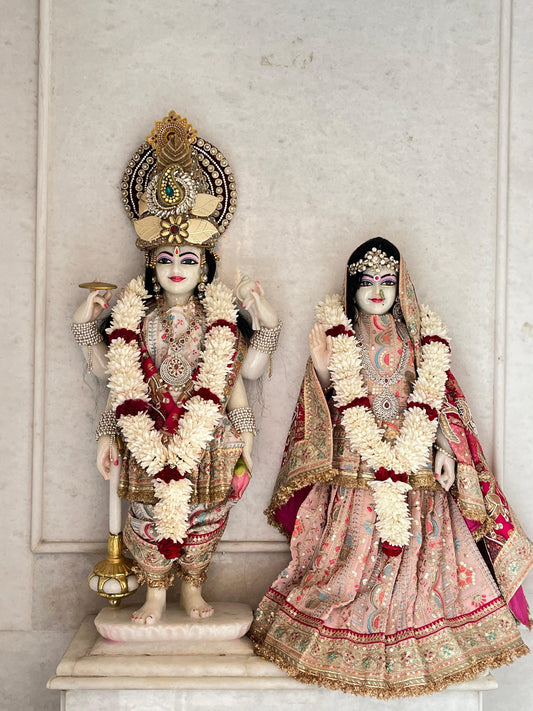 RAJNARTAKI GULAABI LEELA POSHAK SET